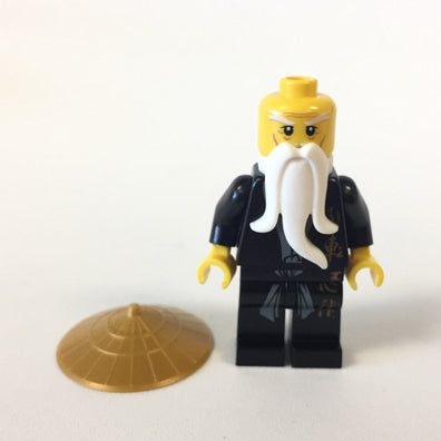 LEGO Minifigure-Sensei Wu - Black Outfit-Ninjago-NJO026-Creative Brick Builders